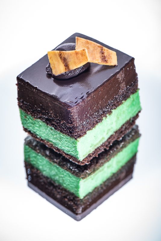 Fotografía de producto, postre de chocolate